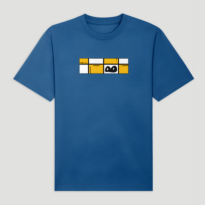 Chequered Frog Eyes Logo Tee